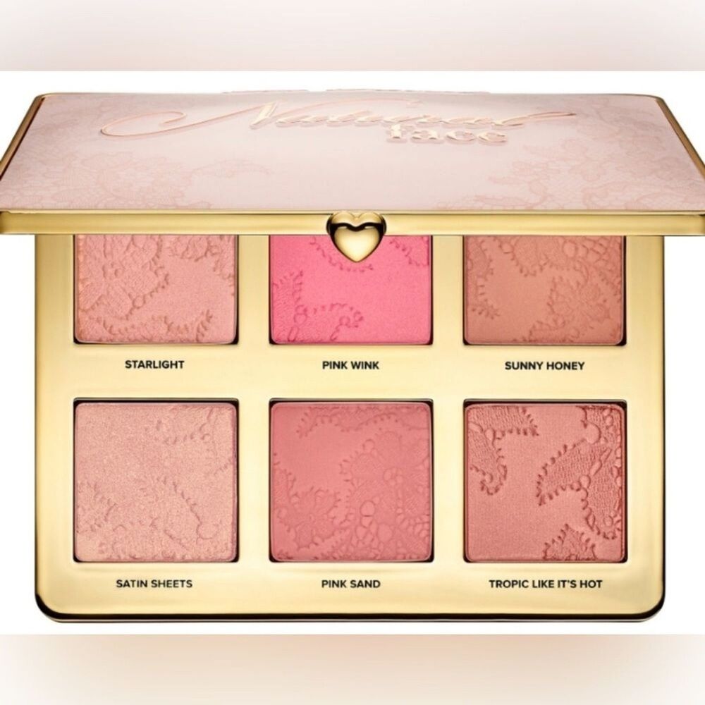 TOO FACED Natural Face Blush Palette  Discontinued HTF New In Box